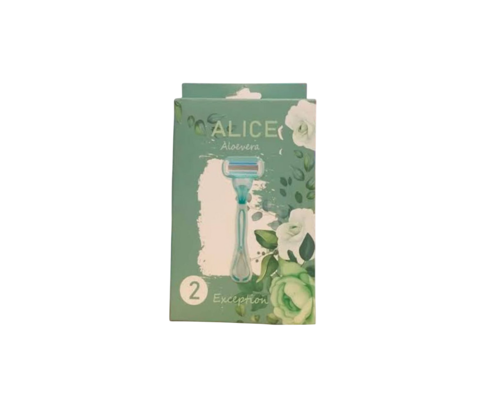 اليس ماكينة حلاقة للسيدات بالصبار 2 قطعه